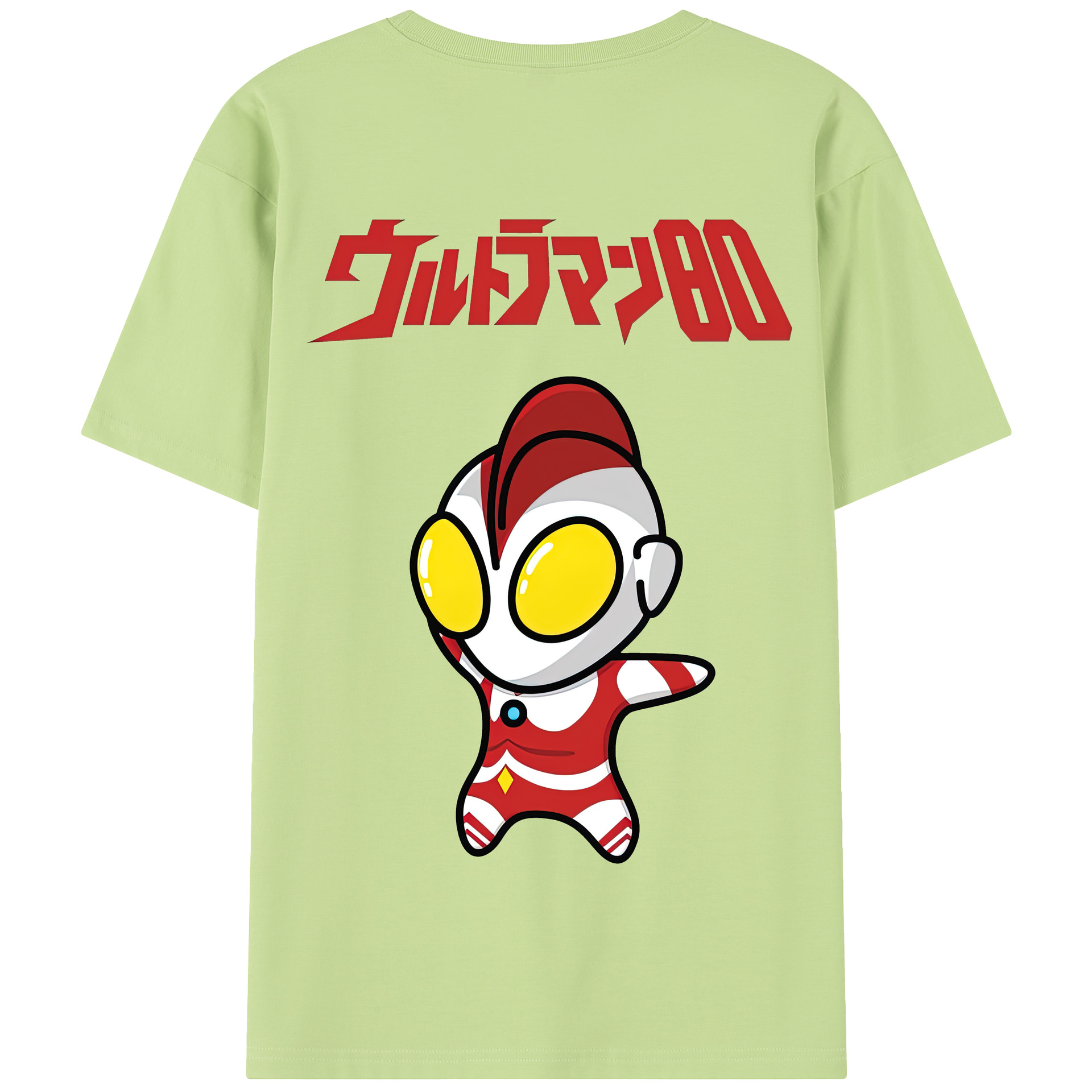 （画像用） ウルトラマン Ultraman 綿100％半袖Tシャツ（背面プリント）
